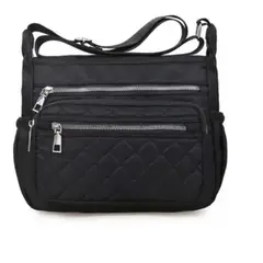 CARIBEE - Carteras Elegante Dama Bolso De Hombro Negro