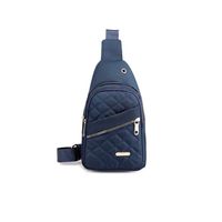 Bolso Cruzado Bandolera Mujer Elegante Azul