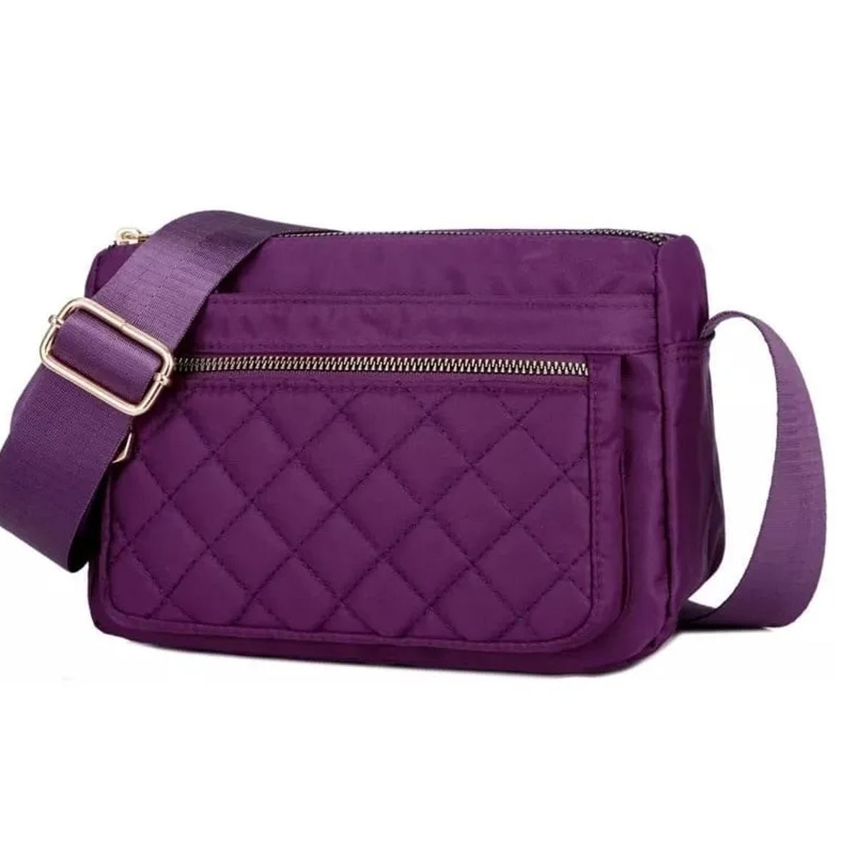 CARIBEE - Cartera Para Dama Hombro Bandolera Impermeable Violeta