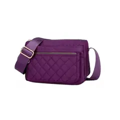 CARIBEE - Cartera Para Dama Hombro Bandolera Impermeable Violeta