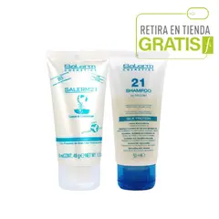 SALERM - 21 Kit mini Shampoo + Crema 50 ML