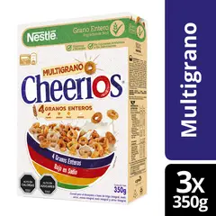 NESTLE - Cereal CHEERIOS® Multigrano 350g Pack X3