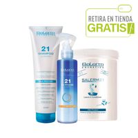 21 Kit Shampoo + Bi-fase + Crema 1000 ML