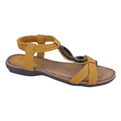 CHALADA - Sandalia Mujer Camel Moda Anatomic69