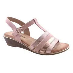 CHALADA - Sandalia Mujer Rosado Moda Alba-5