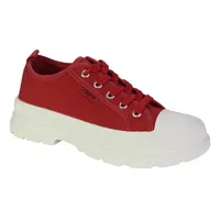 Zapatillas Mujer Rojo Moda Alexa-1