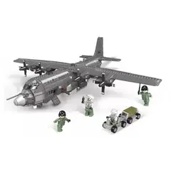 GENERICO - Avión de Transporte C-130H Hercules FACH compatible Lego