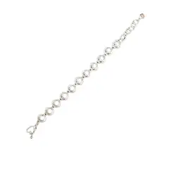 MOR JOYAS - Pulsera Plata Ley 950 / Luna Filigrana
