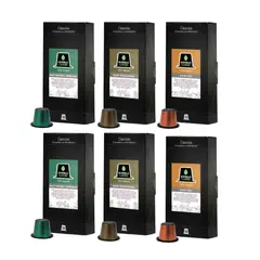 CAFE CARIBE - Mix Mate - 60 Cápsulas Compatibles Nespresso Compatibles
