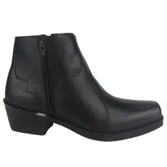 FERRACINI - Botin Hombre Negro Casual 9015