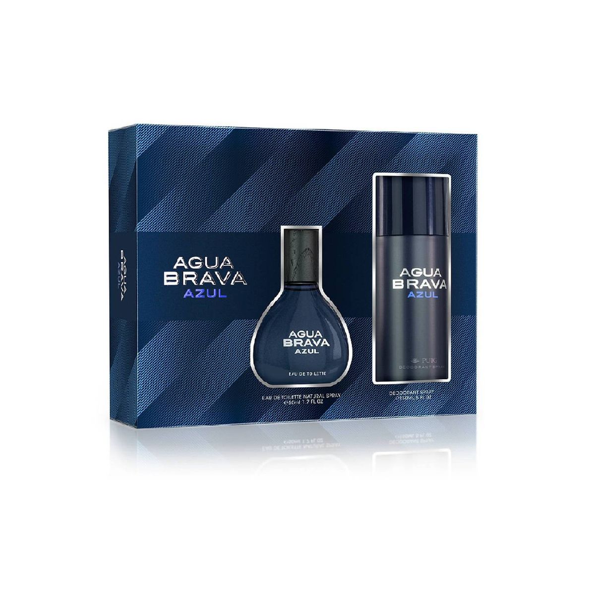 PUIG - AGUA BRAVA AZUL ESTUCHE EDT 50MLDESODORANTE 150ML