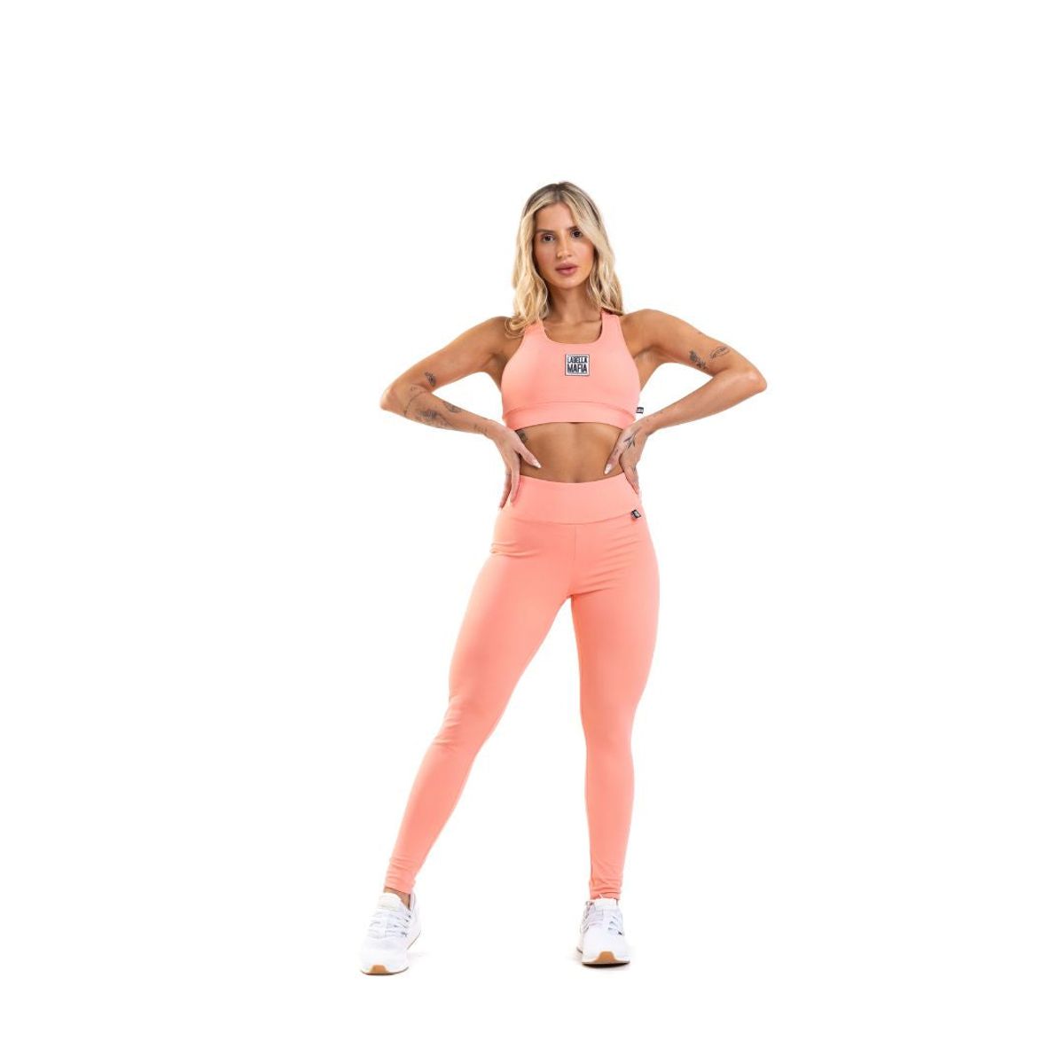 LABELLAMAFIA - Leggings Go On Coral