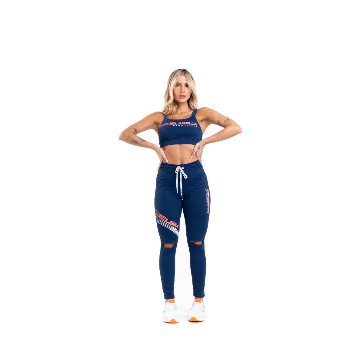 LABELLAMAFIA - Leggings Essentials Azul