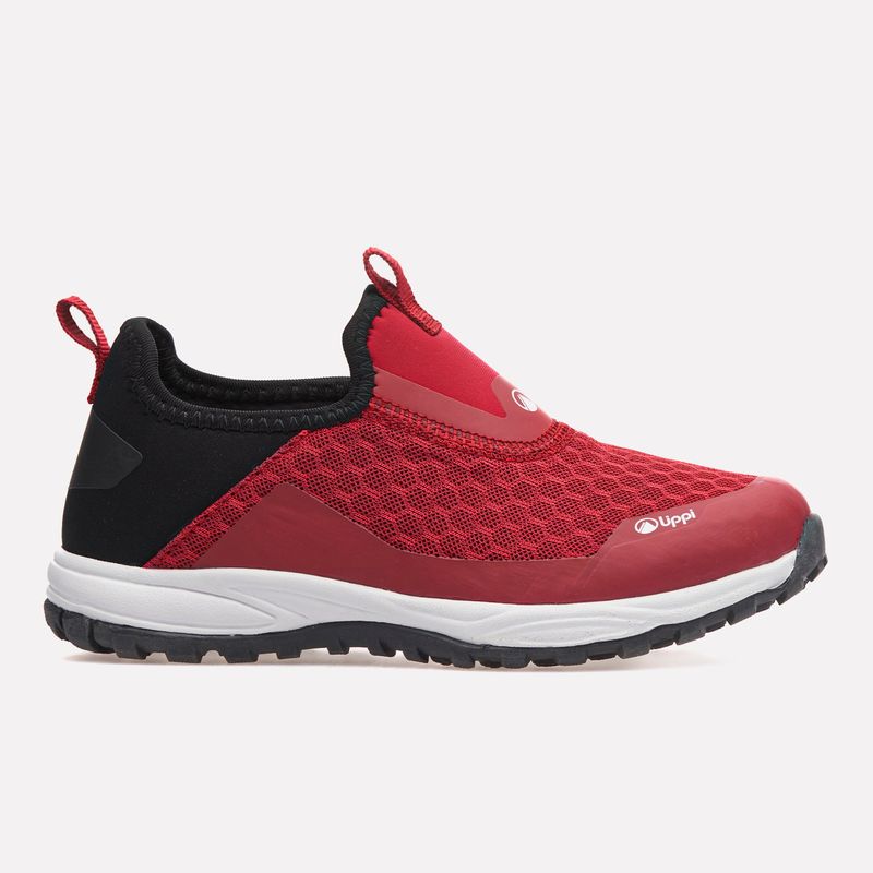 LIPPI - Zapatilla Niño Panal Kids Rojo Negro Lippi