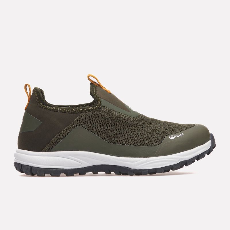 LIPPI - Zapatilla Niño Panal Kids Verde Naranjo Lippi