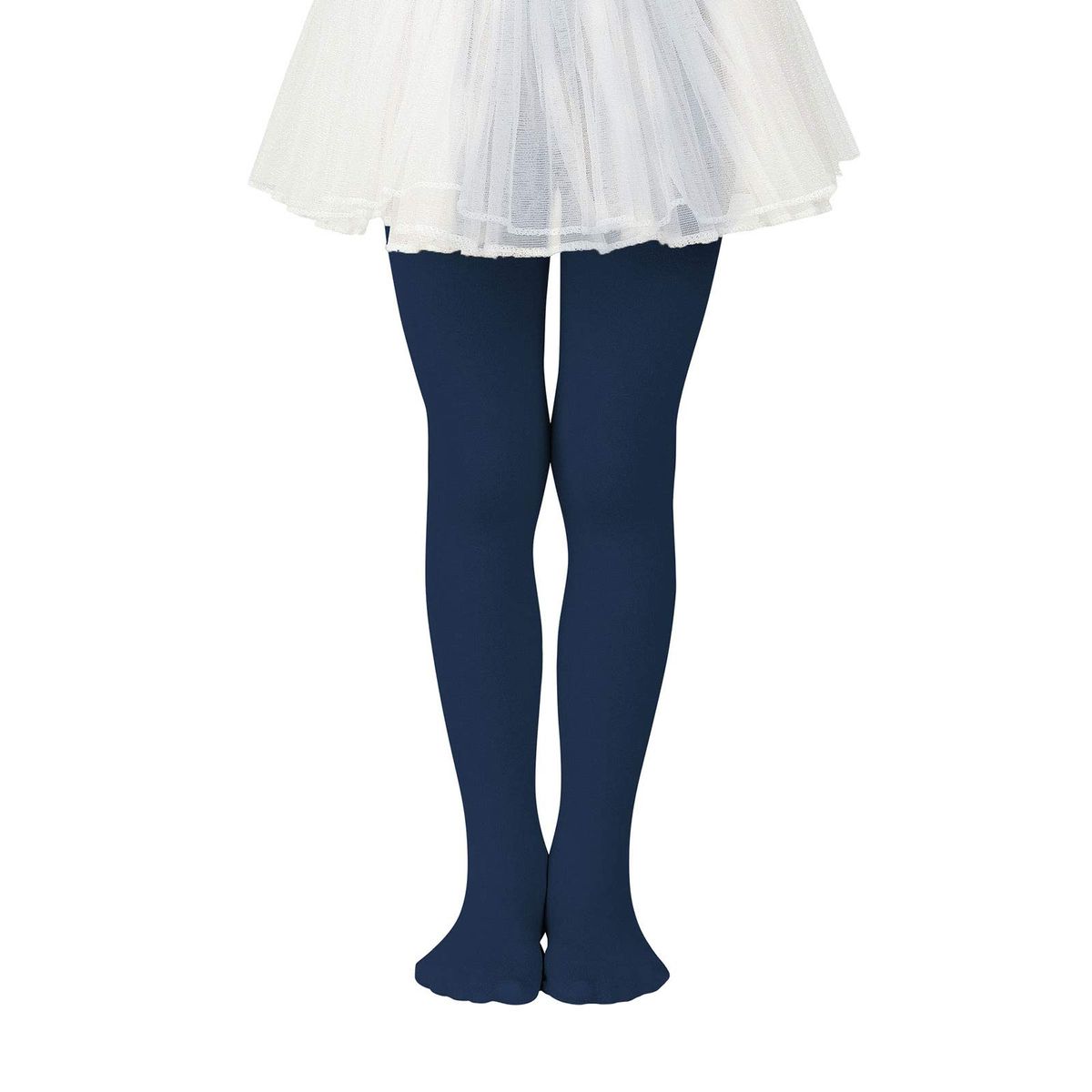 EVERSO - Pack2 Pantys Panties Blanca Y Piel Para Ballet Niña.