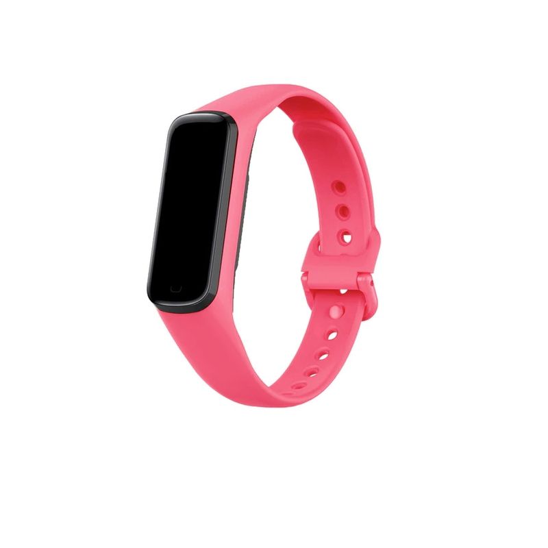 GENERICO - Correa Silicona Para Samsung Galaxy Fit 2 R220 / Rosado