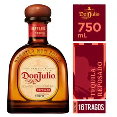DON JULIO - Tequila Reposado 38 alc 750ml