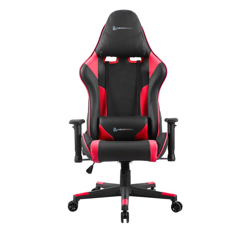 NEWSKILL - Silla Gamer Kitsune Negro/Rojo