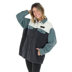 BUFFALO CHILE - Chaqueta Canelo Azul Mujer