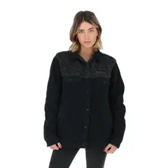 BUFFALO CHILE - Chaqueta Chaeto Negro Mujer