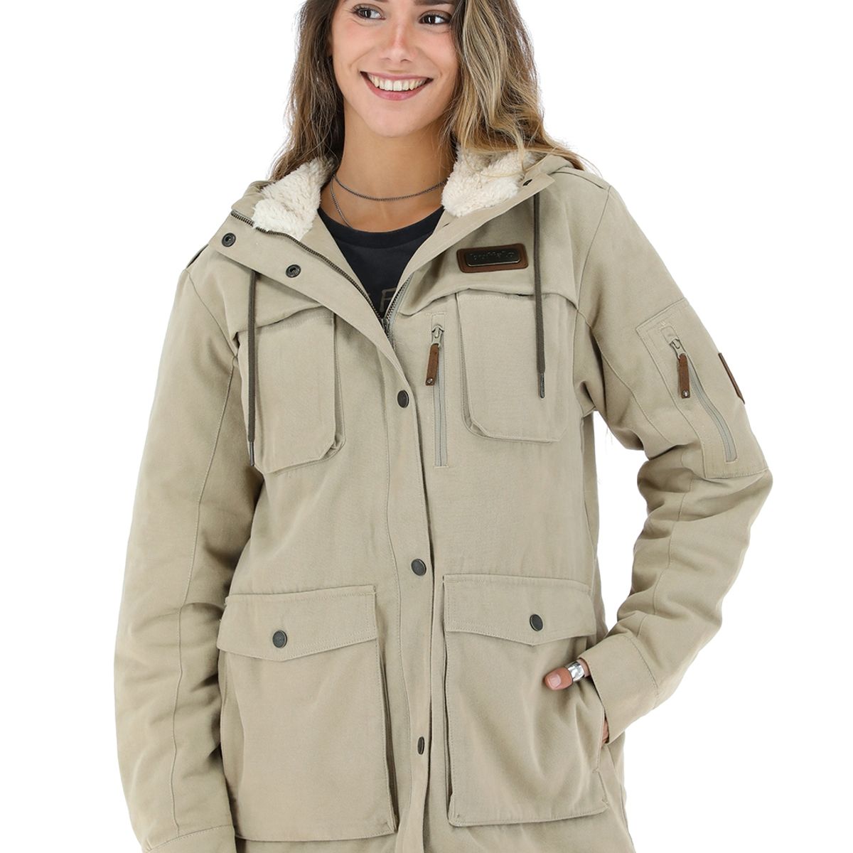 BUFFALO CHILE - Chaqueta Corcovado Caqui Mujer