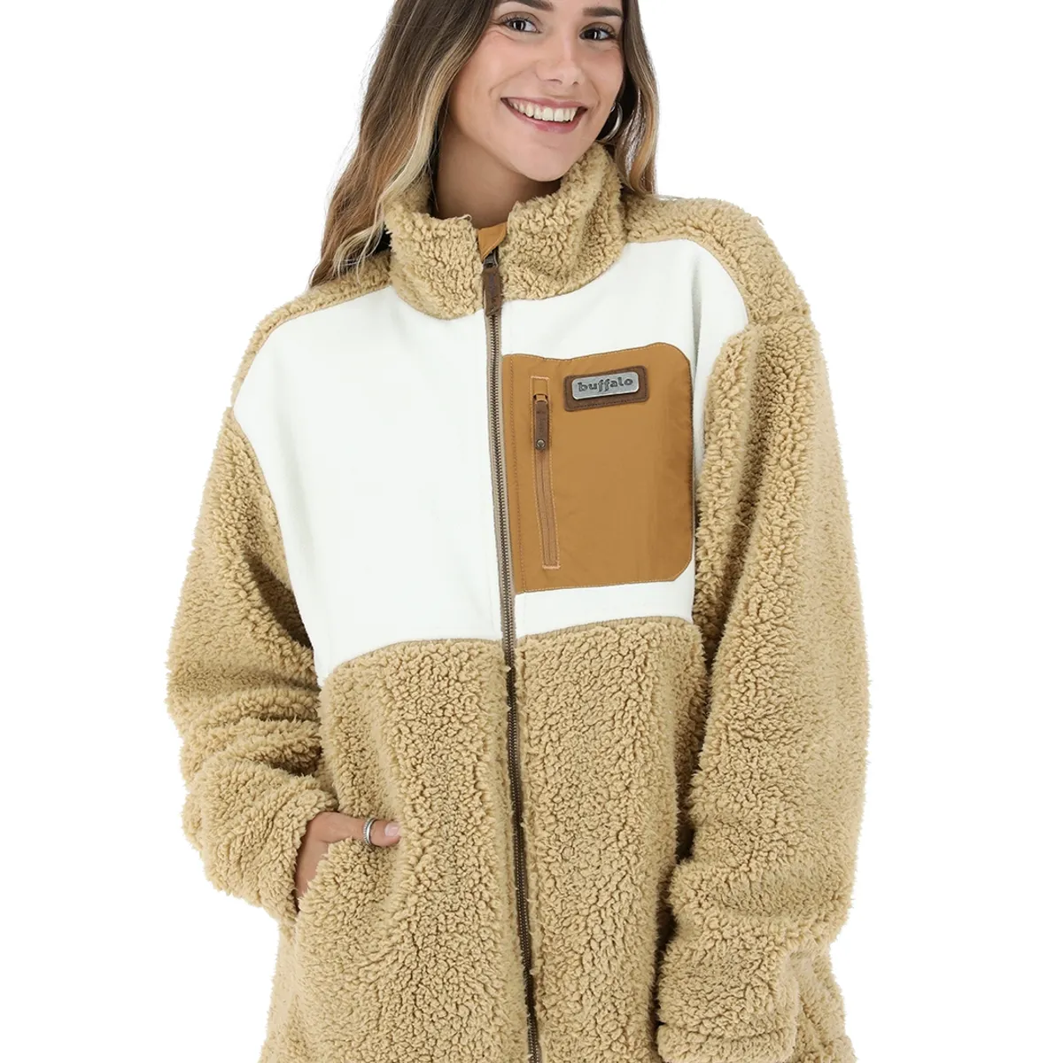 BUFFALO CHILE - Chaqueta Degu Mostaza Mujer
