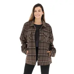 BUFFALO CHILE - Chaqueta Pesquera Tartan Mujer