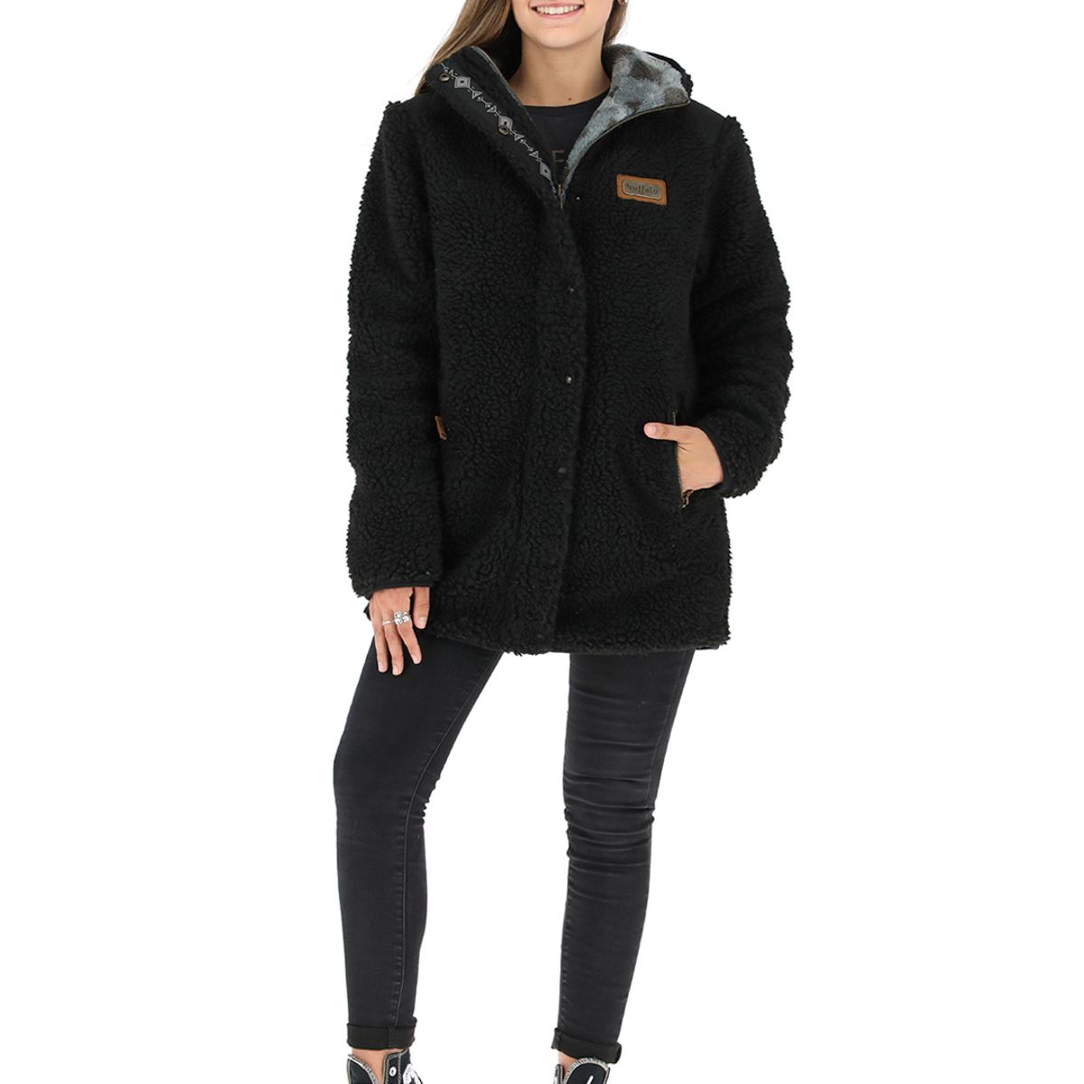 BUFFALO CHILE - Chaqueta Reversible Chipodos Mujer Buffalo