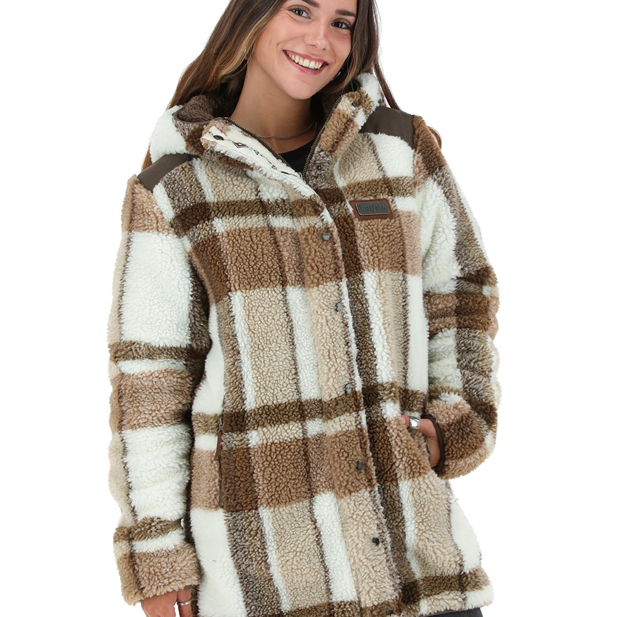 BUFFALO CHILE - Chaqueta Reversible Chipodos Print Mujer Buffalo