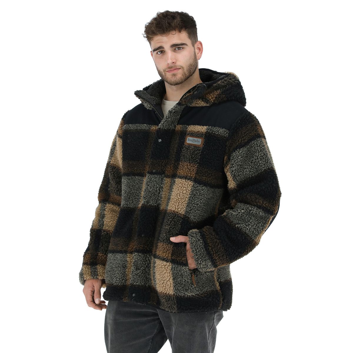 BUFFALO CHILE - Chaqueta Reversible Chipodos Print Hombre Buffalo