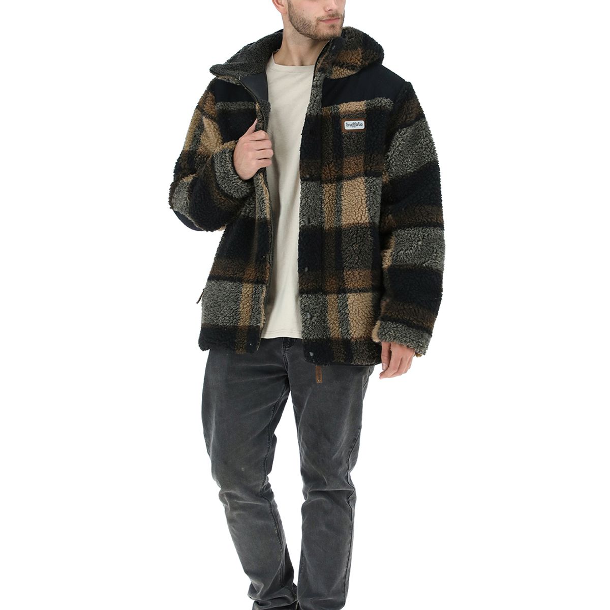 BUFFALO CHILE - Chaqueta Reversible Chipodos Print Hombre Buffalo