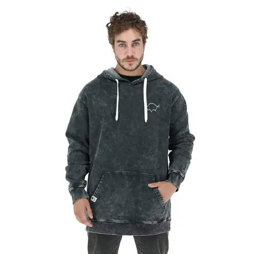 BUFFALO CHILE - Hoodie 2 Negro Hombre.
