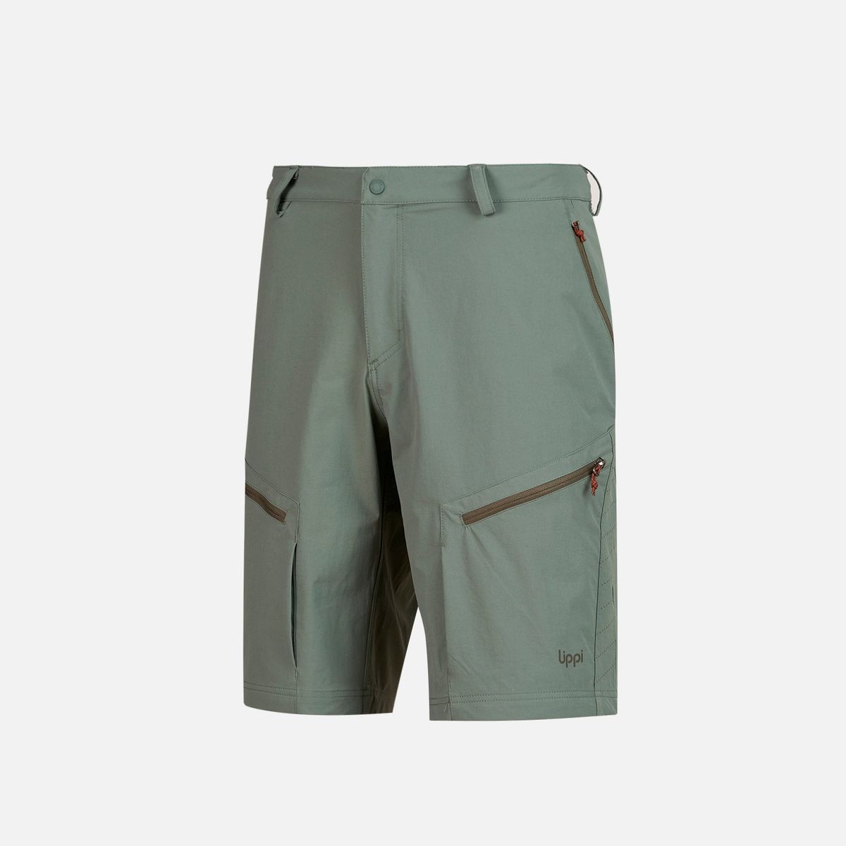 LIPPI - Short Hombre Fury Shorts Verde Grisaceo Lippi