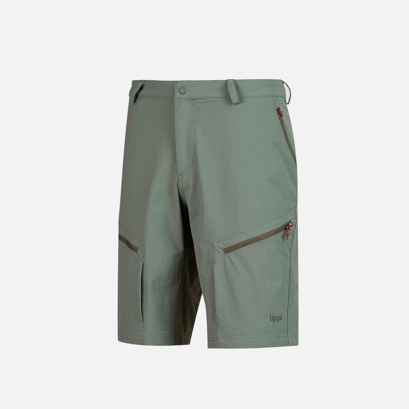 LIPPI - Short Hombre Fury Shorts Verde Grisaceo Lippi