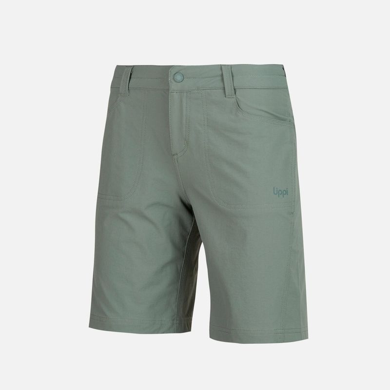 LIPPI - Short Mujer Fury Shorts Verde Grisaceo Lippi