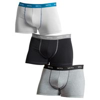Boxer corto algodon pack 3.-
