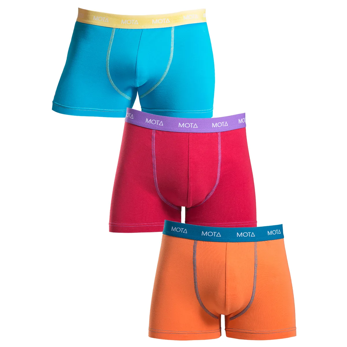 MOTA - Boxer Hombre Corto algodon mota pack 3