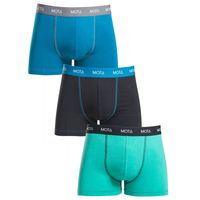 Boxer corto algodon pack 3.-