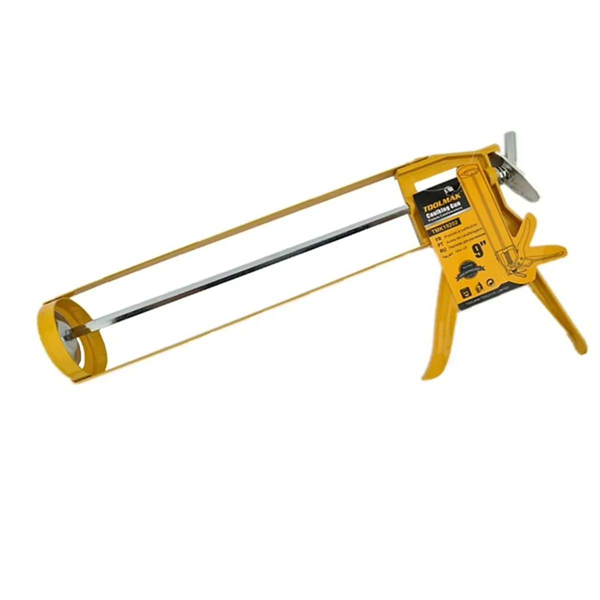 GENERICO - Pistola Calafatera 9 Tipo Esqueleto Para Silicona Toolmak