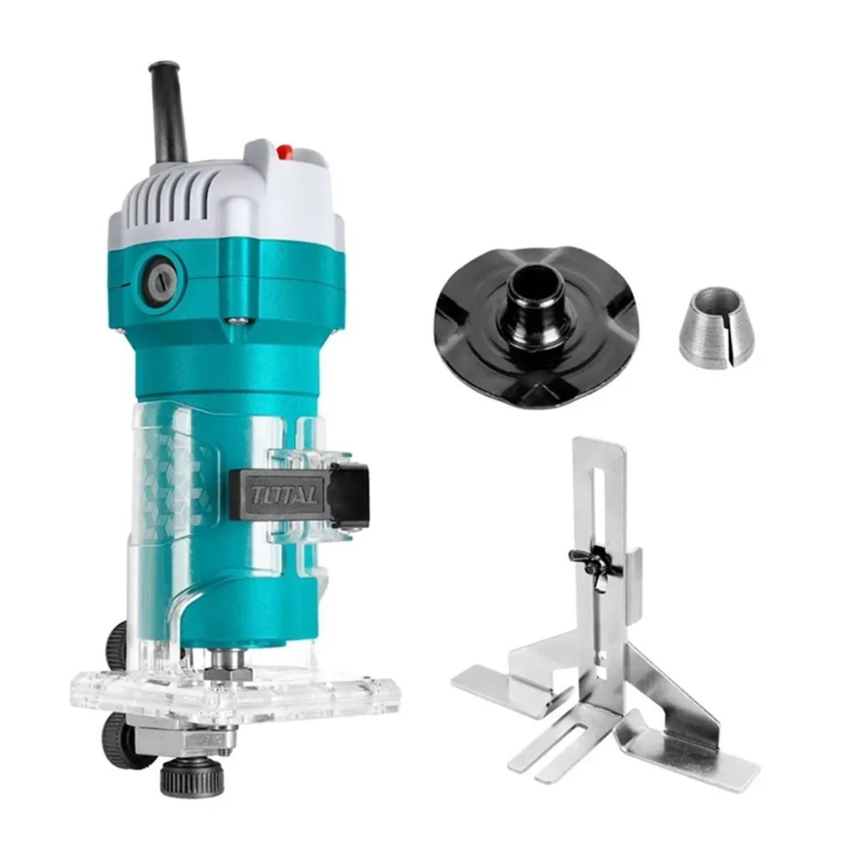 TOTAL TOOLS - Fresadora Router Tupi De Mano 6mm 14 600w Total Tlt6001