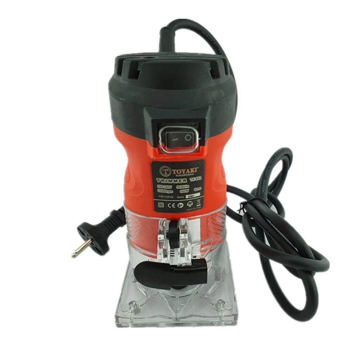 TOYAKI - Fresadora Router Mini Tupi De Mano - 650w Toyaki