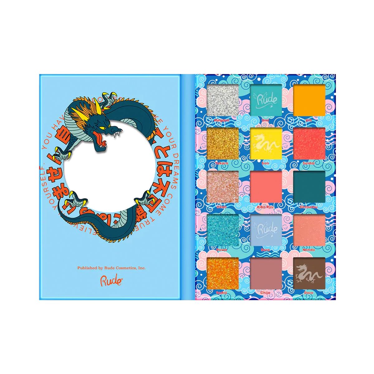 RUDE COSMETICS - Paleta de Sombras Adventures Of Rudeko Rude Cosmetics