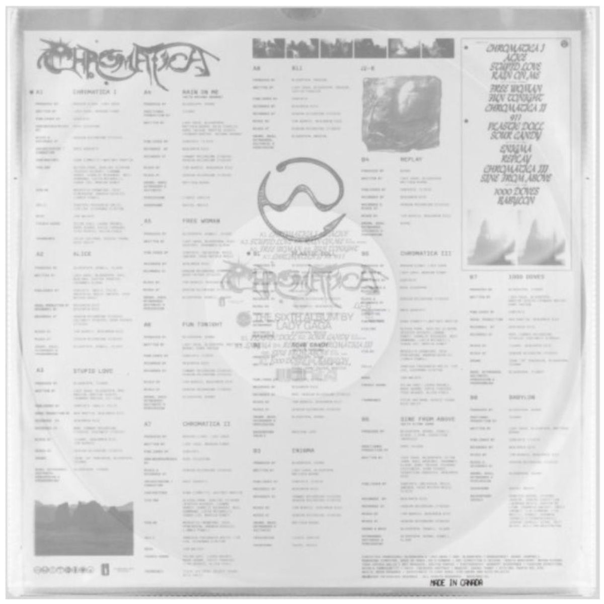 HITWAY MUSIC - LADY GAGA - CHROMATICA (VINYL TRANSPARENT) - VINILO HITWAY MUSIC