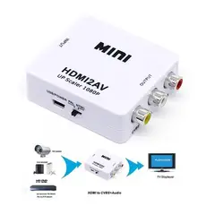 GENERICO - Adaptador Conversor HDMI a AV RCA