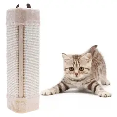 GENERICO - Rascador para Gatos esquinero Mueble Pared Plegable 40cm