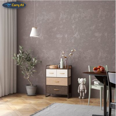 Imagen 2 del producto Cajonera Organizador Comoda 4 Cajones Metal Madera Tela.