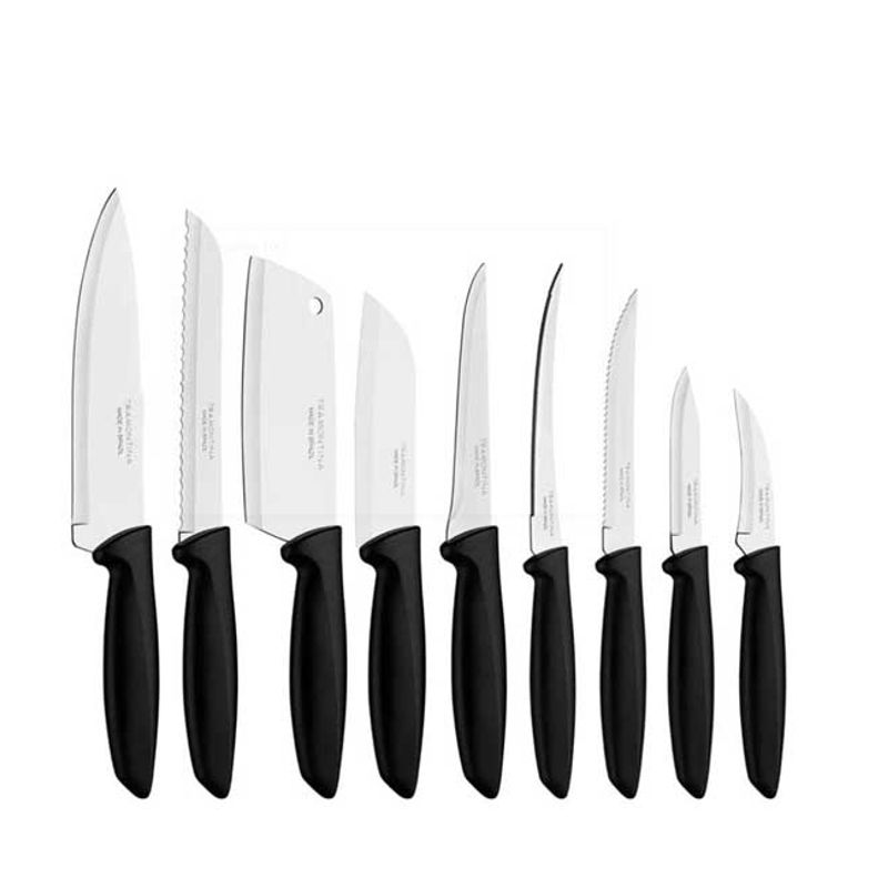 TRAMONTINA - Cuchillo Tramontina Juego de Cuchillos 9 PCS