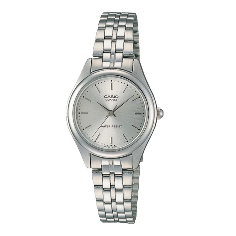 CASIO - Reloj LTP-1129A-7A Plateado Mujer