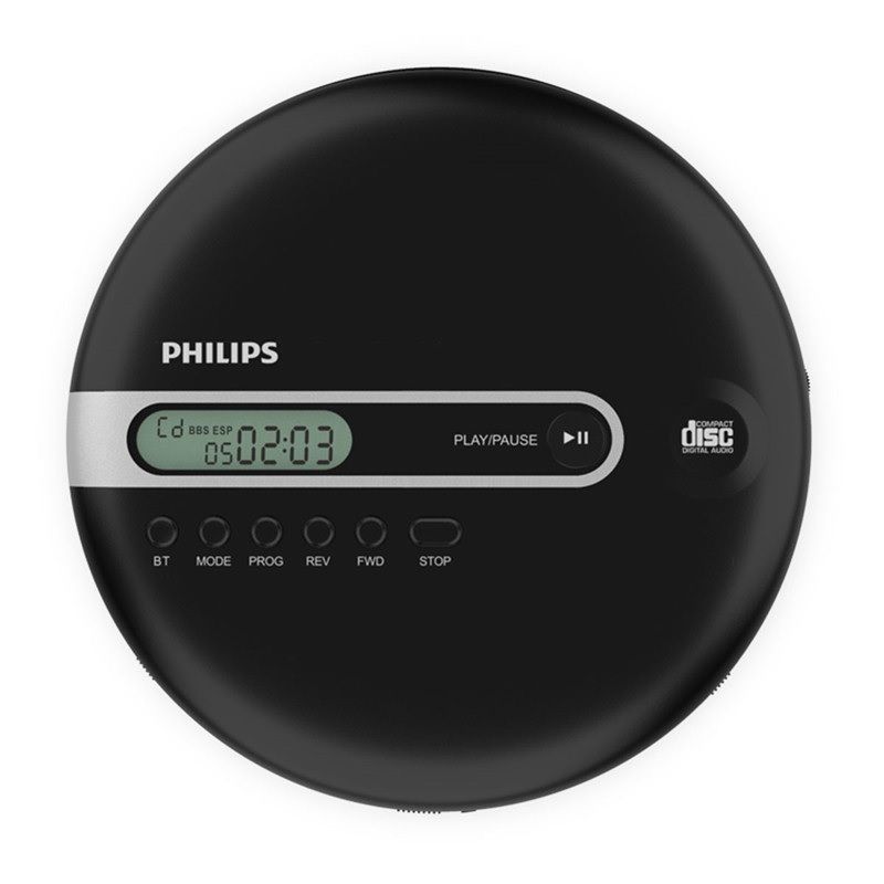 PHILIPS - Reproductor mp3-cd portátil philips exp2368